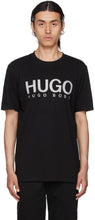Hugo Black Dolive T-Shirt - T-shirt Dolive Hugo Noir - Hugo Black Dalive 티셔츠