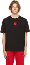 Hugo Black Dorkshire 2 T-Shirt - T-shirt Hugo Noir Dorkshire 2 - Hugo Black Dorkshire 2 T 셔츠