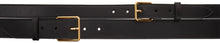 Alexander McQueen Black Double Buckle Belt - Alexander McQueen Courroie double boucle noire - Alexander McQueen 블랙 더블 버클 벨트