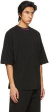 Palm Angels Black Double Logo T-Shirt