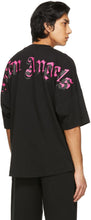 Palm Angels Black Double Logo T-Shirt