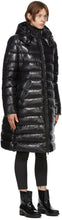 Moncler Black Down Moka Coat