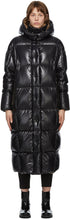 Moncler Black Down Parnaiba Long Coat