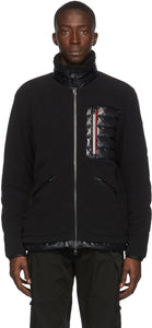 Moncler Black Down Sciablese Jacket - Moncler Black Down Down Sciablese Veste - Moncler 검은 색 디아블레 자켓
