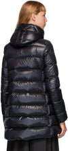 Moncler Black Down Suyen Coat