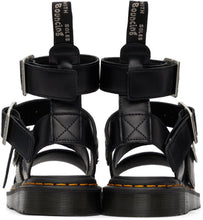 Rick Owens Black Dr. Martens Edition Gryphon High Sandals