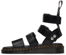 Rick Owens Black Dr. Martens Edition Gryphon High Sandals