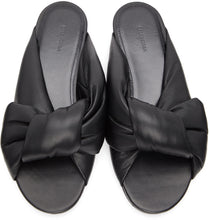 Balenciaga Black Drapy Sandal