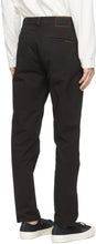 Nudie Jeans Black Easy Alvin Trousers