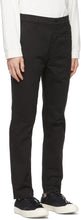 Nudie Jeans Black Easy Alvin Trousers