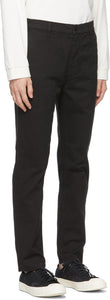 Nudie Jeans Black Easy Alvin Trousers