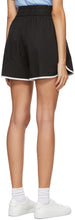 Fendi Black Eco Popeline Shorts