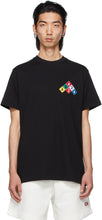 424 Black Embroidered Logo T-Shirt - T-shirt logo brodé noir 424 - 424 블랙 수 놓은 로고 티셔츠