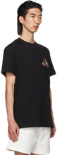 424 Black Embroidered Logo T-Shirt