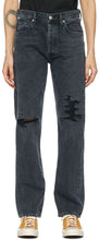 Citizens of Humanity Black Emery High-Rise Relaxed Jeans - Citoyens de l'humanité Jeans détendus d'émeri noir - 인류의 시민 검은 색 에머리 고층 완화 청바지