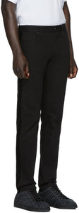 Fendi Black FF Velvet Tape Jeans