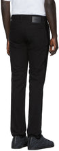 Fendi Black FF Velvet Tape Jeans