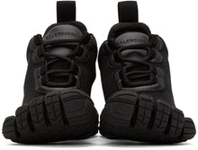Balenciaga Black Finger Toe Low-Top Sneakers