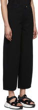 MM6 Maison Margiela Black Five-Pocket Lounge Pants