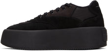 MM6 Maison Margiela Black Flatform Sneakers