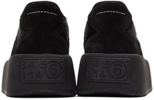 MM6 Maison Margiela Black Flatform Sneakers