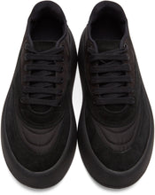 MM6 Maison Margiela Black Flatform Sneakers