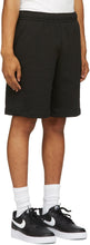 Nike Black Fleece Sportswear Club Cargo Shorts
