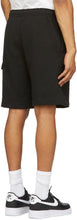 Nike Black Fleece Sportswear Club Cargo Shorts