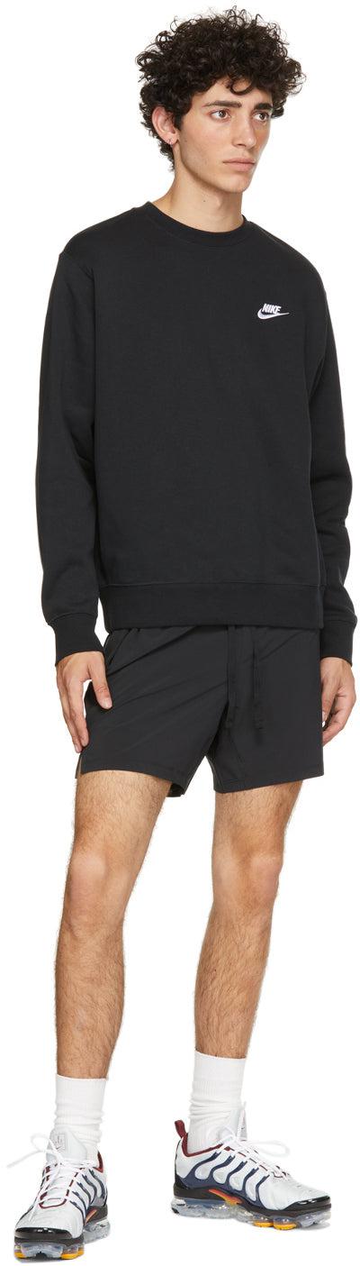 Nike Black Fleece Sportswear Club Sweatshirt