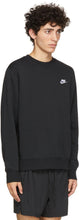 Nike Black Fleece Sportswear Club Sweatshirt
