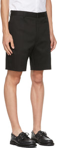 Fendi Black 'Forever Fendi' Bermuda Shorts