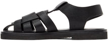 The Row Black Gaia 2 Sandals