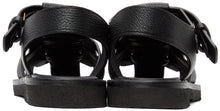 The Row Black Gaia 2 Sandals