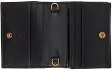 Gucci Black GG Marmont 2.0 Chain Wallet Bag