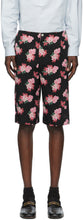 Gucci Black GG Peony Print Shorts - Short imprimé GUCCI NOIR GG PEONY GG - 구찌 블랙 GG 모란 인쇄 반바지