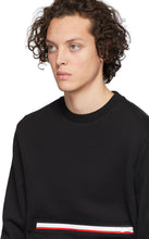 Moncler Black Girocollo Sweatshirt