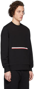 Moncler Black Girocollo Sweatshirt