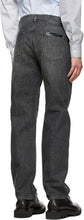 Givenchy Black Glossy Tape Denim Jeans