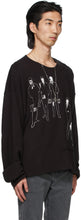Enfants Riches DÃ©primÃ©s Black Graphic Surveillance Long Sleeve T-Shirt