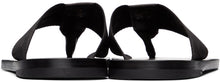 Versace Black Greca Flip Flop Sandals