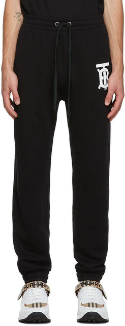 Burberry Black Gresham Lounge Pants - Pantalon Burberry Black Gresham Salon - 버버리 블랙 Gresham 라운지 바지