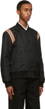 Burberry Black Harwell Tour Bomber Jacket