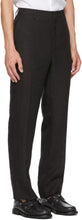 Fendi Black Hemp Trousers