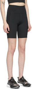 Girlfriend Collective Black High-Rise Bike Shorts