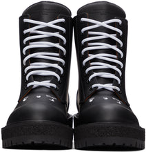 Off-White Black Hike Logo Boots