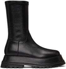 Burberry Black Hurr Boots