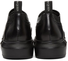 Alexander McQueen Black Hybrid Brogues