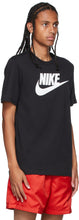 Nike Black Icon Futura T-Shirt