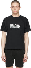 Remi Relief Black 'Imagine' T-Shirt - T-shirt Remi Soulagement Black 'Imagine' - Remi 릴리프 블랙 '상상'티셔츠