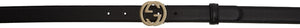 Gucci Black Interlocking G Belt